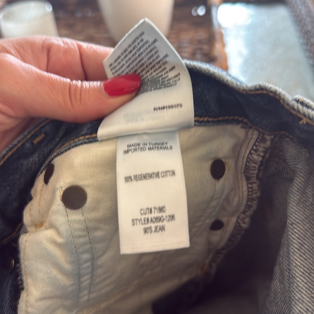 Agolde Button Fly Jeans - Picture 3 of 3